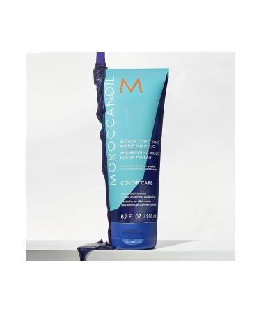Moroccanoil Blonde Perfecting Shampoo Neutralizing Yellowness 200ml 4BEAUTYSECRETS