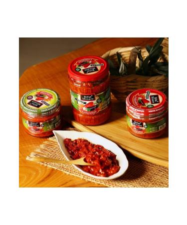 Lutenitsa Rifat Minare Breakfast (Hot Sauce 540 gr) + (Sweet Sauce 540 gr) 1080 gr - Buy Online on GoSupps.com