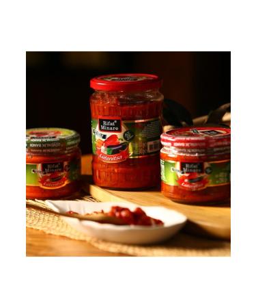 Lutenitsa Rifat Minare Breakfast (Hot Sauce 540 gr) + (Sweet Sauce 540 gr) 1080 gr