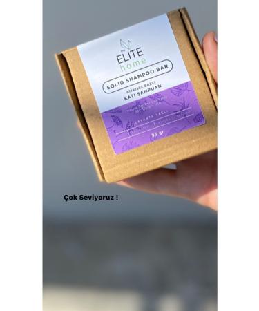 The Elite Home Herbal Solid Shampoo 95 Gr Lavender - Buy Online on GoSupps.com