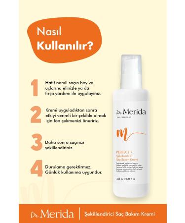 DR.MERIDA BEAUTY Dr. Merida Perfect 9 Styling and Leave-in Conditioner 250 ml - Buy Online on GoSupps.com