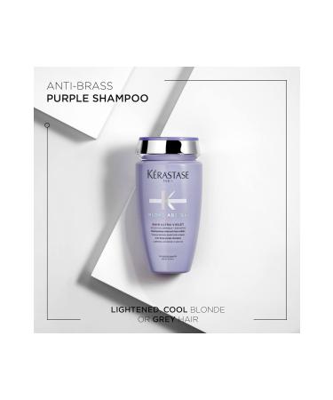 Kerastase Blond Absolu Bain Ultra-Violet Shampoo Neutralizing Unwanted Orange Colors 250 ml CYT78445645