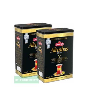 aykur Alt nba Tea Tin Box 400 Gr X 2
