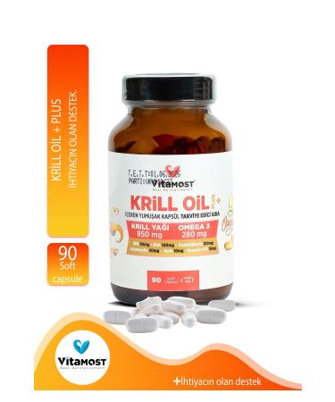 Vitamost KRILL OIL PLUS 90 SOFT GELCAPSUL 1450 MG