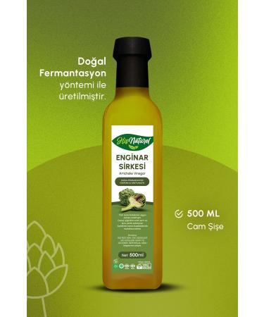 Organic Aged Artichoke Vinegar Natural Fermentation 2-Pack 500 ml. - Buy Online on GoSupps.com