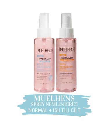 Muelhens Hydralist Moisturizing Spray Normal Skin + Glow 110ml X 2 Pieces