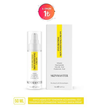 SkinMaster Anti-Blemish Skin Tone Equalizing Care Cream (Arbutin 2% Glycolic Acid 4%)