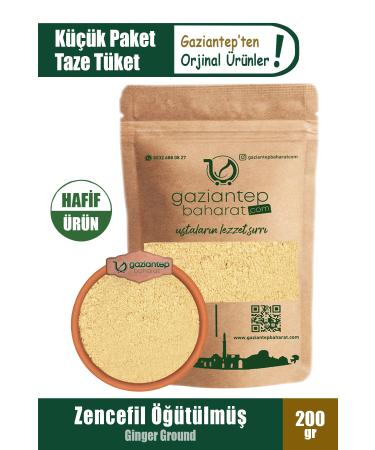 Gaziantep Spice Ginger 200gr Ground