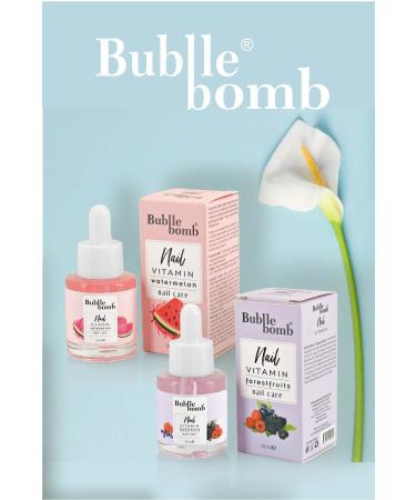 BUBBLEBOMB Nail Care Oil Vitamin Nail Oil Watermelon Forestfruits - Buy Online on GoSupps.com