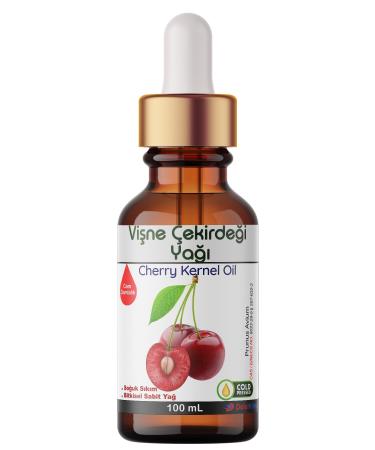 Dollar Chemistry Cherry Kernel Oil - 100 mL (Cold Pressed Fixed Vegetable Oil Steam Essence Room Fragrance)