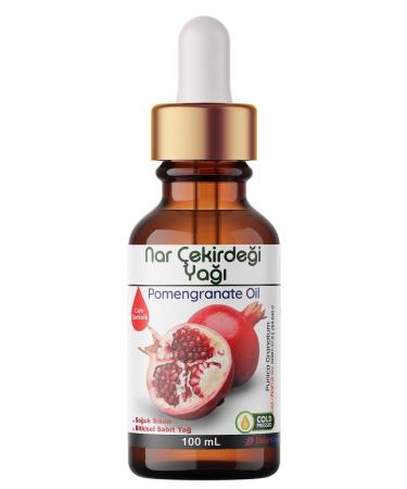 Dollar Chemistry Pomegranate Seed Oil - 100 mL (Cold Pressed Fixed Herbal Oil Steam Essence Room Fragrance)