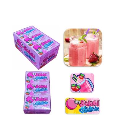 Big Babol Bigbabol Wallet Shaikes Strawberry Gum_18 X 26gr - Buy Online on GoSupps.com
