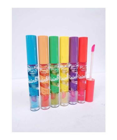Roesia Rose Cosmetics Rose 6-Piece Glitter Lip Gloss - Dream A Little Dream Magic Lip Oil - Buy Online on GoSupps.com