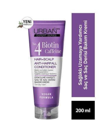 Urban Care Expert Biotin And Caffeine Anti-Loss Hair Cream-200ml-vegan-fast growth aid