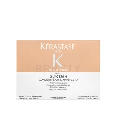 Kerastase Concentr Curl Manifesto-Nourishing Care Curl for Curly Hair 10x12 ml CYT54421214548