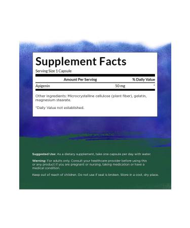 SWANSONS Swanson Apigenin 50 Mg 90 Capsules - Buy Online on GoSupps.com