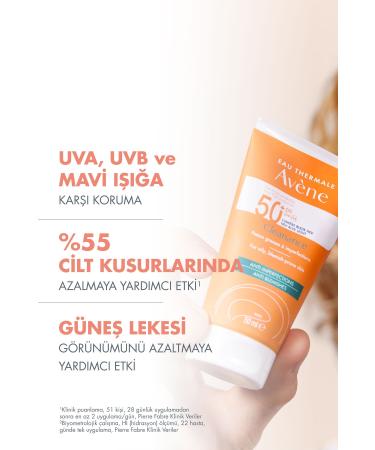 Avene Cleanance SPF50+ High Protection Sun Cream for Oily and Acne Prone Skin 50 ml - Buy Online on GoSupps.com