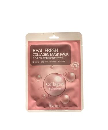 rokkiss 1x Collagen Mask- Tightening and Moisturizing- Korean Product Collagen Face Mask 1 Piece