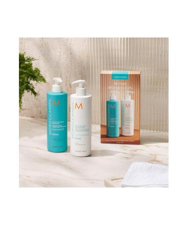 Moroccanoil Vitamin E Perfect Match Set:Moisture Repair Shampoo+Conditioner 33.8floz22BEAUTYSECRETS