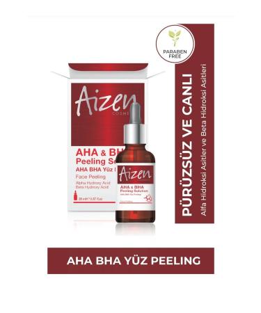 AIZEN COSMETIC Aha Bha Face Peeling- Skin Tone - Equalization - Cleansing - 20ml