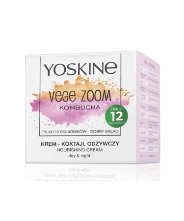 yoskine Vege Zoom Nourishing Moisturizing Day & Night Cream 50 ml - Buy Online on GoSupps.com