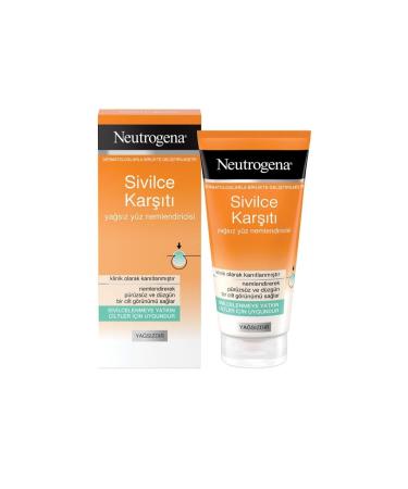 Neutrogena Anti-Acne Oil-Free Purifying Face Moisturizer 50 ml - Buy Online on GoSupps.com