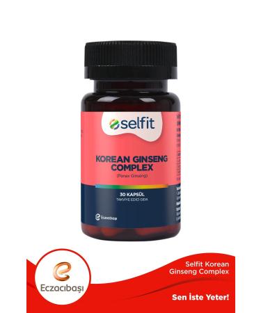 Selfit Korean Ginseng Complex 30 Capsules