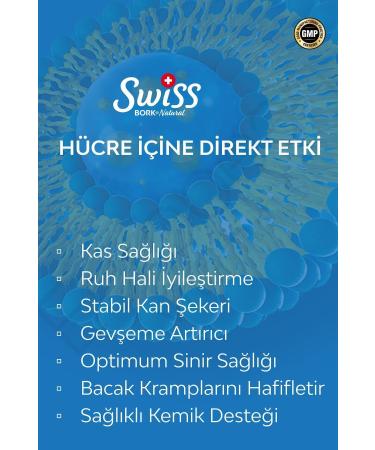 Bork Swiss Natural SWISS Magnesium Vitamin Mag 5x Liposomal Magnesium 30 Vegan Capsules - Buy Online on GoSupps.com