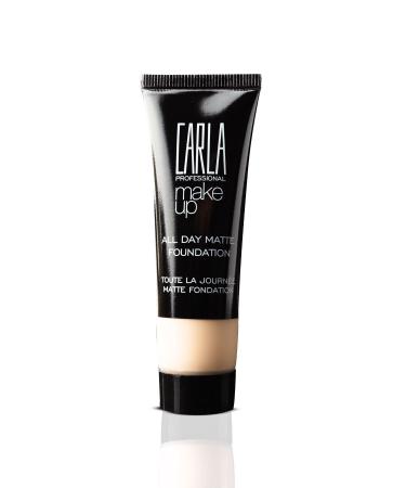 Carla Professional Make Up Foundation - All Day Matte Foundation Open - No: 302
