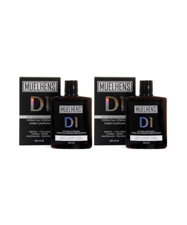 Muelhens D1 Anti Hair Loss Shampoo Intensive Anti Hair Loss Special Care Shampoo 500 Ml X 2 Pieces - Buy Online on GoSupps.com