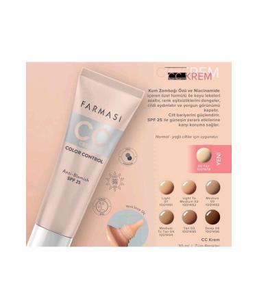Farmasi Bb Cream 30ml 02 Number - Buy Online on GoSupps.com