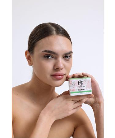 RSCOSMETICS Clay Mask - Anti-acne and Anti-blackhead Purifying Face Care 125 gr For All Skin Types - Buy Online on GoSupps.com