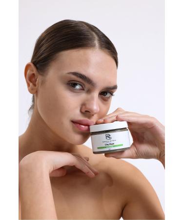 RSCOSMETICS Clay Mask - Anti-acne and Anti-blackhead Purifying Face Care 125 gr For All Skin Types - Buy Online on GoSupps.com
