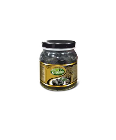 Ozlem Olive Ozlem Gold 900 gr Glass Pet Black Olives (230-260 KLB)