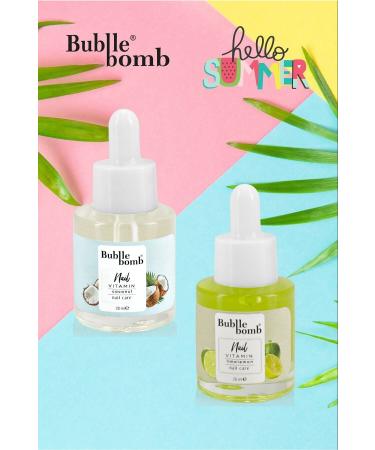 BUBBLEBOMB Nail Care Oil Vitamin Nail Oil Lime+Coconut