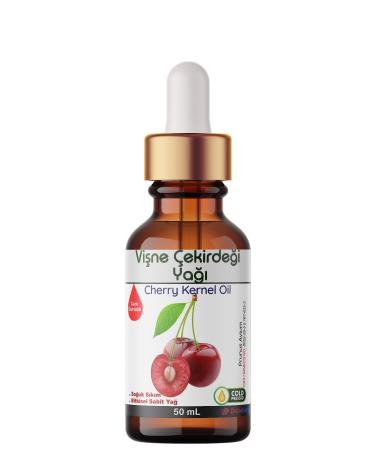 Dollar Chemistry Cherry Kernel Oil - 50 mL (Cold Pressed Fixed Vegetable Oil Steam Essence Room Fragrance)