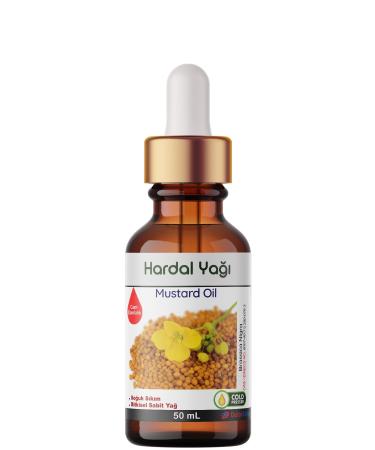 Dollar Chemistry Mustard Oil - 50 mL (Cold Pressed Fixed Herbal Oil Steamer Essence Room Fragrance)