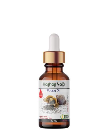 Dollar Chemistry Poppy Seed Oil - 30 mL (Cold Pressed Fixed Herbal Oil Steam Essence Room Fragrance)