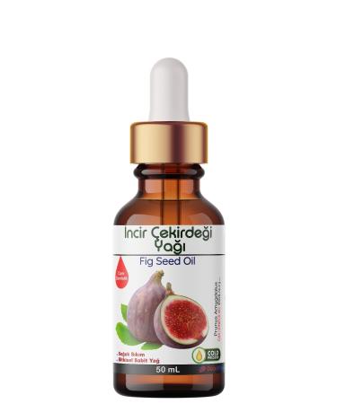 Dollar Chemistry Fig Seed Oil - 50 mL (Cold Pressed Fixed Vegetable Oil Steam Essence Room Fragrance)