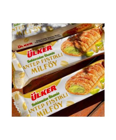  lker New Pistachio Puff Pastry 28 Gr x 12 Pieces - Buy Online on GoSupps.com