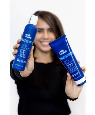 Milkshake Milk Shake Cold Brunette Shampoo For Brown Hair 300 Ml - Buy Online on GoSupps.com