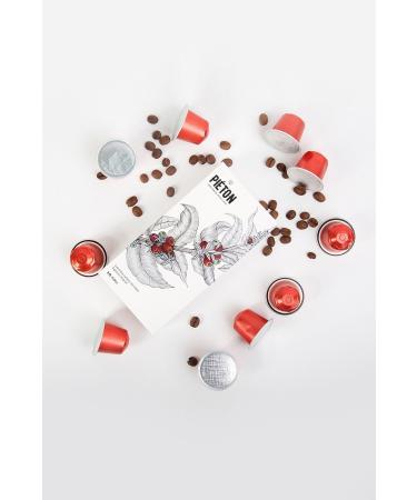 Nespresso Compatible 30 Aluminum Coffee Capsules - Buy Online on GoSupps.com