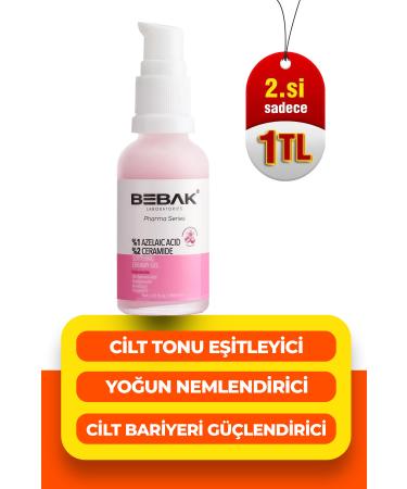 Bebak Pharma Barrier Strengthener for Sensitive Skin Skin Tone Equalizer Gel Cream 30ml