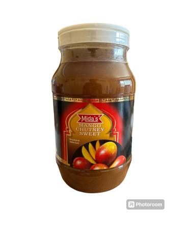 Midas Mida's Mango Chutney Sweet 5 Kg (Sweet Mango Sauce) Indian Sauce Indian Cuisine Sweet Sauce Sweet Souce