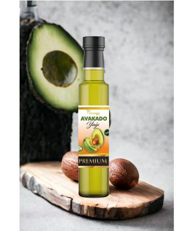 BIZIMHEKIM Avocado Oil 0 Cold Pressed Glass Bottle Avocado Oil Natural 250 ml Avocado Oil - Buy Online on GoSupps.com