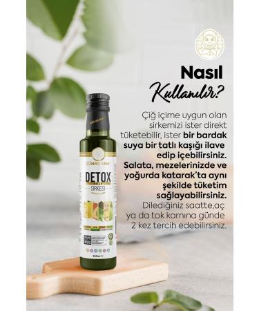 Z hre Ana Detox Gold Vinegar Natural Fermentation 250 Ml - Buy Online on GoSupps.com