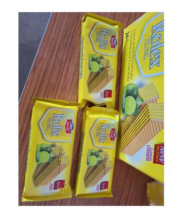 Mixed LARK LANDO RULIX LEMON FLAVOURED CREAM WAFER 50 GR