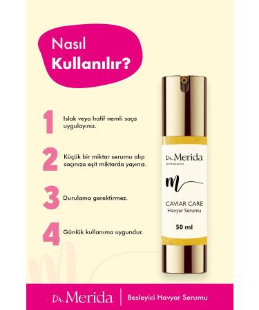 DR.MERIDA BEAUTY Dr. Merida Caviar Hair Care Serum | Hair Care | Caviar Care 50 ml - Buy Online on GoSupps.com