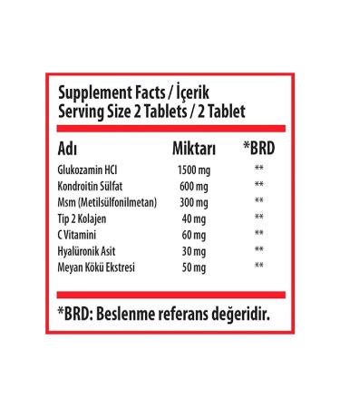 Bork Swiss Natural Bork Move Up Step Two Glucosamine Type 2 Collagen 60 Tablets (New Glass Bottle): 09.2025) - Buy Online on GoSupps.com