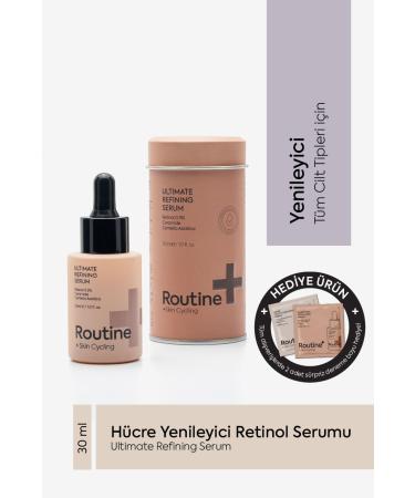 Routine+ 0.3% Retinol Skin Serum | Anti-Fine Lines and Wrinkles Regenerating Retinol Serum | Skin Serum